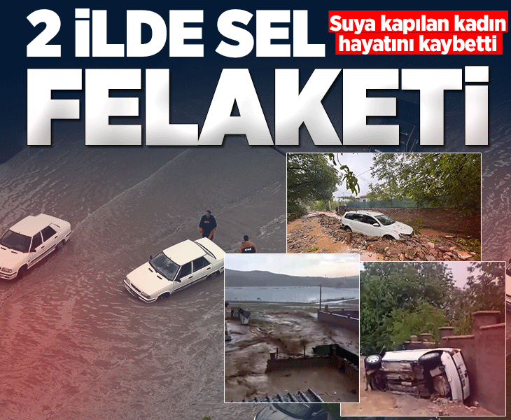 Kayseri'de sağanak ve dolu etkili oldu