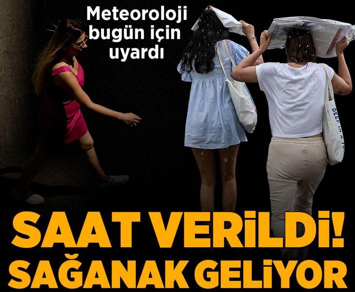 Son dakika... Meteoroloji’den yaz sürprizi! Öğleden sonra başlıyor: Sağanak alarmı