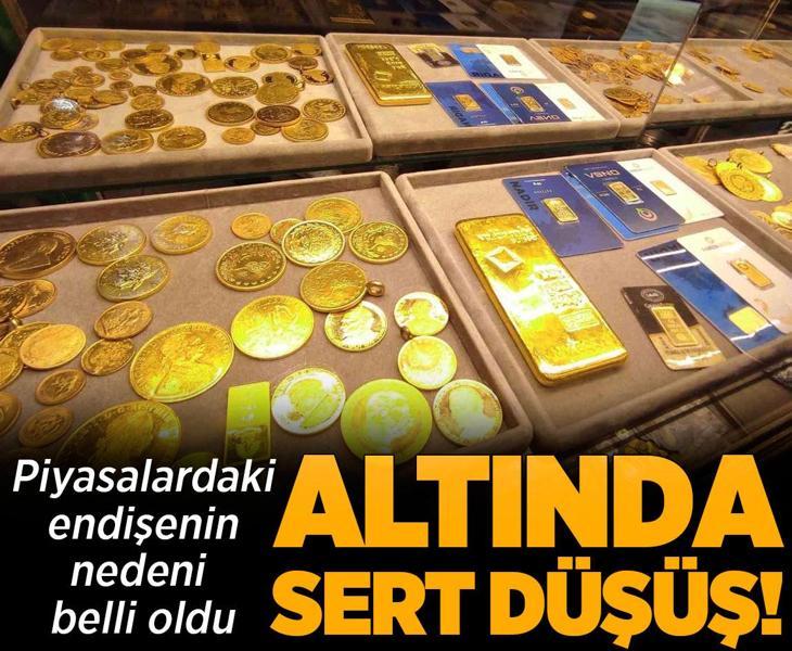 Piyasalardaki endişe arttı! Altında sert düşüş