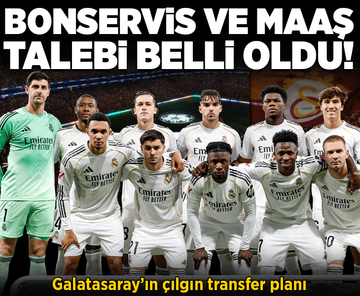 Galatasaray'ın Real Madrid'den çılgın transfer planı! Bonservis ve maaş talebi belli oldu