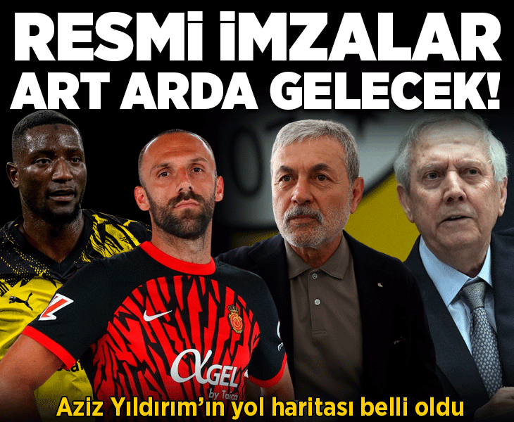 Fenerbahçe'de Aziz Yıldırım'ın yol haritası belli oldu! Aykut Kocaman, Muriqi ve Guirassy imzayı atıyor