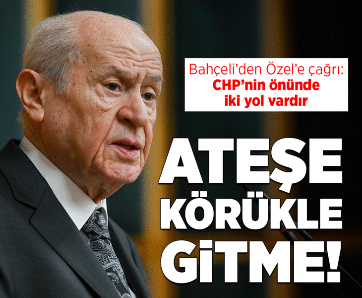 Son dakika... MHP lideri Bahçeli'den açıklamalar
