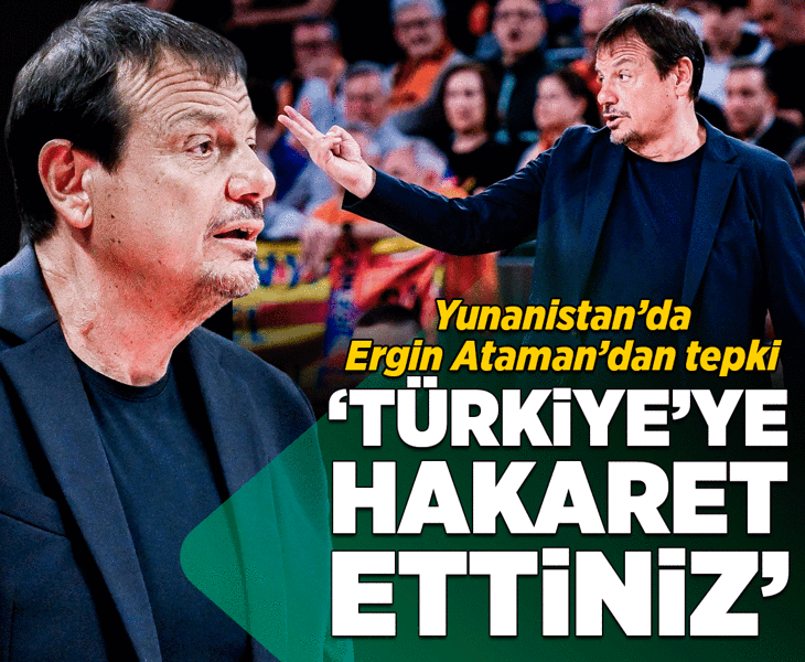 Ergin Ataman'dan Olympiacos taraftarına tepki!