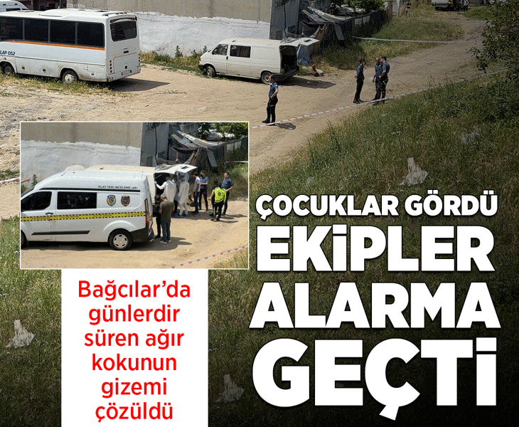 Bağcılar'da dehşet! Bagajdan ceset çıktı: Çocuklar merak edip açtı