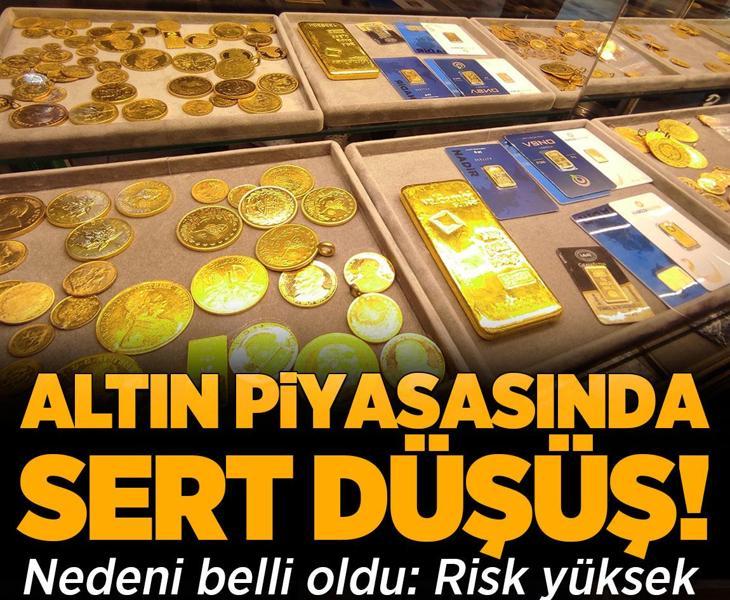 Altın piyasasında sert düşüş! Nedeni belli oldu