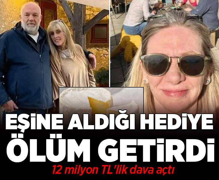 Eşine aldığı 'Sevgililer Günü' hediyesi ölümüne yol açtı! 12 milyon TL'lik dava açtı
