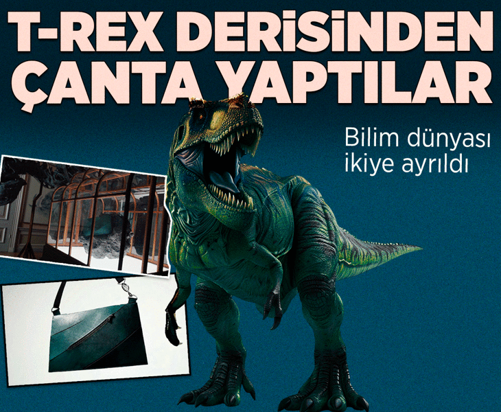 Dinazor derisinden yapılan çanta açık arttırmayla satılacak! Bilim dünyası ikiye bölündü