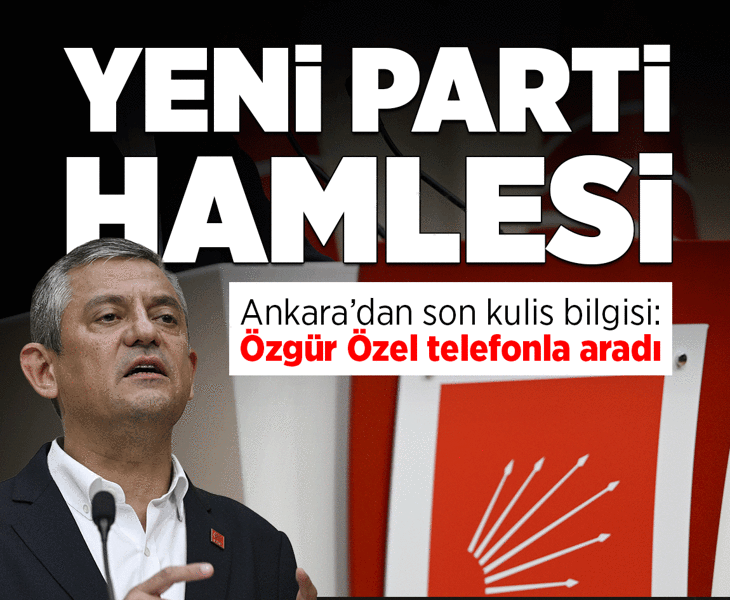 Son dakika... CHP'de hareketlilik! Özel'den yeni parti için telefon: Dicle Canova son kulis bilgisini aktardı