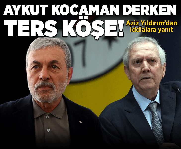 Fenerbahçe'de Başkan Aziz Yıldırım'dan teknik direktör açıklaması! Aykut Kocaman iddiaları gündemdeydi