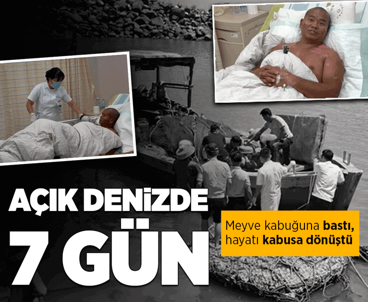 Sahilde meyve kabuğuna bastı, 7 gün açık denizde mahsur kaldı! İnanılmaz kurtuluş hikayesini anlattı