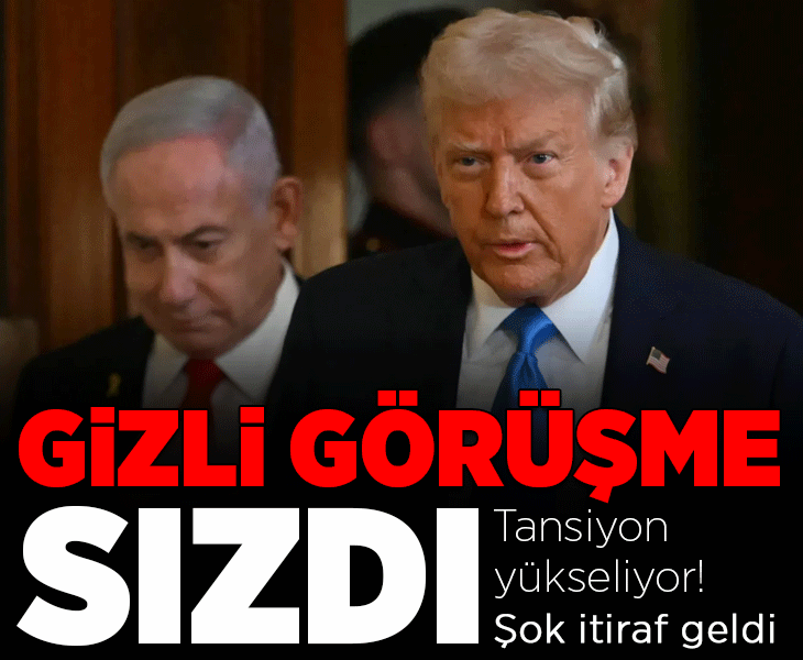 ABD-İsrail hattında şok itiraf! Gizli görüşmenin detayları sızdı: 'Baskı yaptı'