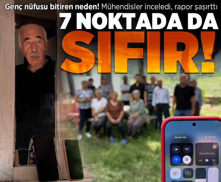 Genç nüfusu bitiren neden! Mühendisler inceledi, rapor şaşırttı: 7 noktada da sıfır!