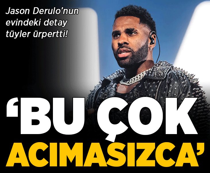 Ünlü şarkıcı Jason Derulo'nun evindeki detay olay oldu! Görenler gözlerine inanamadı: 'Çok acımasızca'