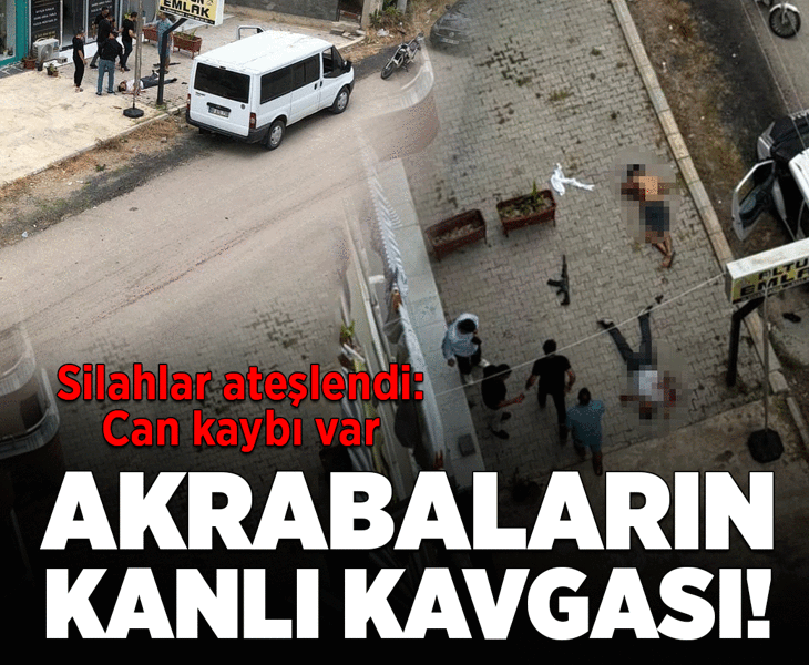 Akraba kavgası kanlı bitti! İş yerinde silahlar konuştu: 2'si ağır, 4 yaralı