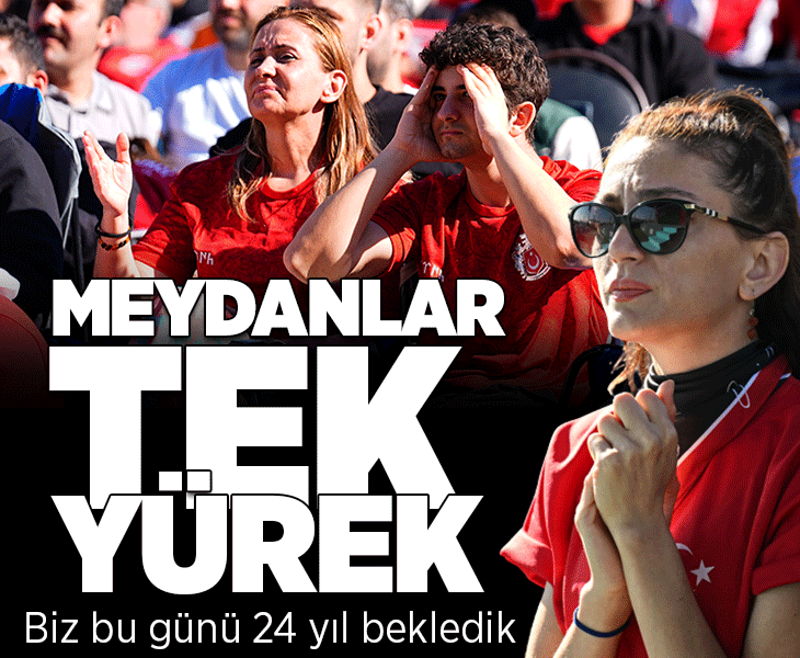 Tüm Türkiye'de milli takım coşkusu!