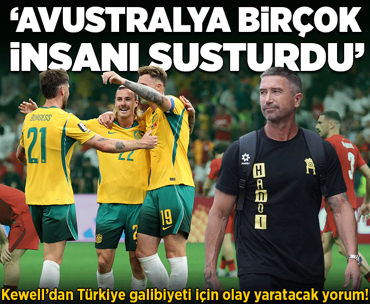 Avustralya'da Eski Galatasaraylı Harry Kewell'dan Türkiye galibiyeti için olay yaratacak yorum!