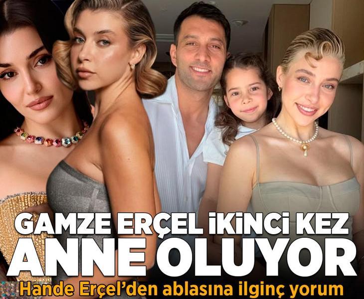 Hande Erçel'in ablası Gamze Erçel ikinci kez anne oluyor