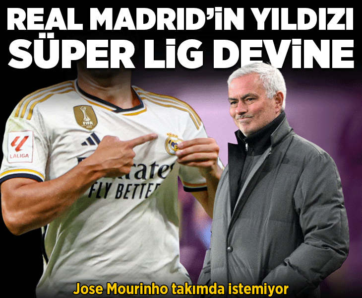 Real Madrid'in yıldızı Süper Lig devine! Mourinho takımda istemiyor