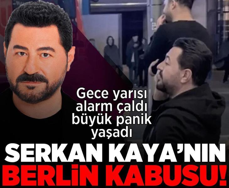 Serkan Kaya Berlin'de kabusu yaşadı! Alarm Sesine uyandı, otelde yangın çıktı