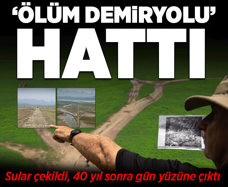'Ölüm Demiryolu' hattı 40 yıl sonra ortaya çıktı! Turistler bölgeye akın etmeye başladı