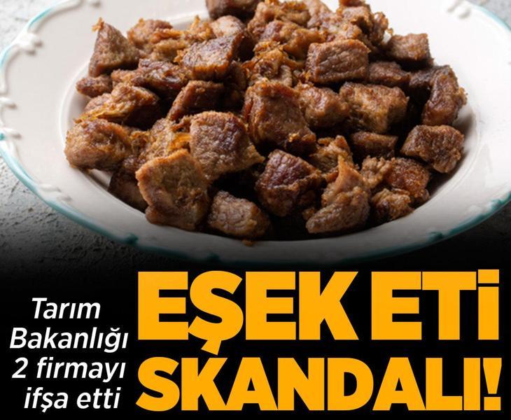 Tarım Bakanlığı ifşa etti: Gaziantep ve Mersin'de eşek eti skandalı!