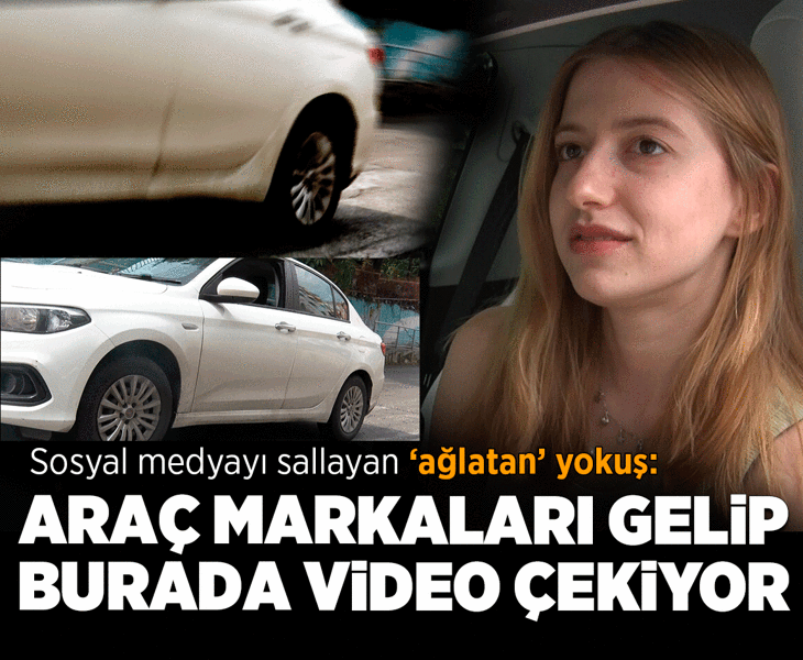 Sosyal medyayı sallayan 'ağlatan' yokuş: Araç markaları buraya gelip video çekiyor