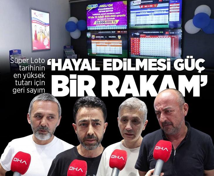 Süper Loto’da rekor büyük ikramiye 1 milyar TL’yi aştı! 'Çok büyük ilgi var'