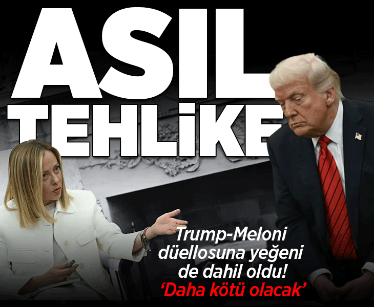 Trump-Meloni düellosuna yeğeni de dahil oldu! Asıl tehlikeye dikkat çekti