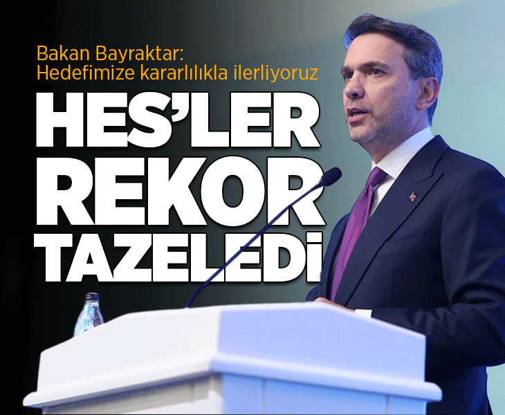 HES’ler mayısta rekor tazeledi! Yerli ve yenilenebilir üretimi tarihi seviyelerde