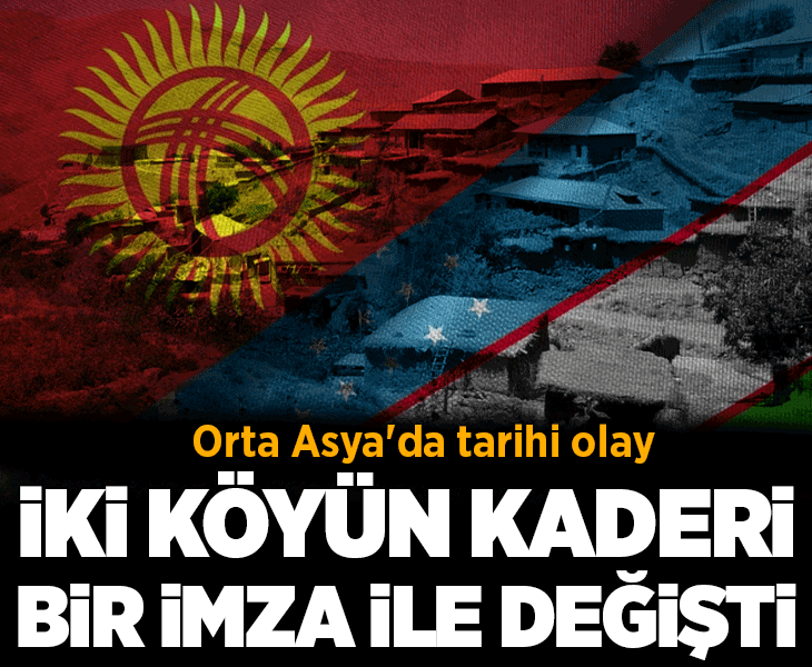 Orta Asya'da tarihi olay! Bir imzayla komşu oldukları ülkeye vatandaş oldular