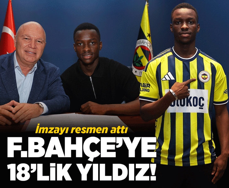 Amara Diouf, Fenerbahçe'ye 5 yıllık imzayı attı