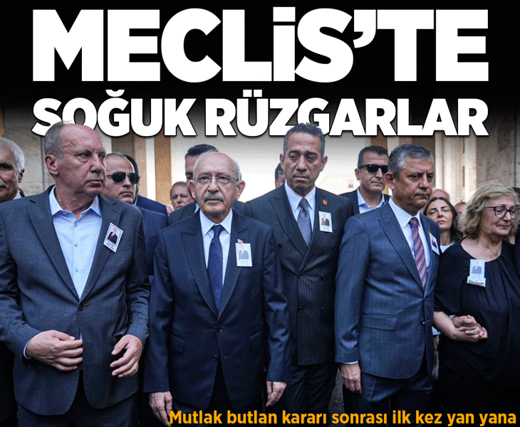 Son dakika... Mutlak butlan kararı sonrası Kemal Kılıçdaroğlu ile Özgür Özel ilk kez yan yana