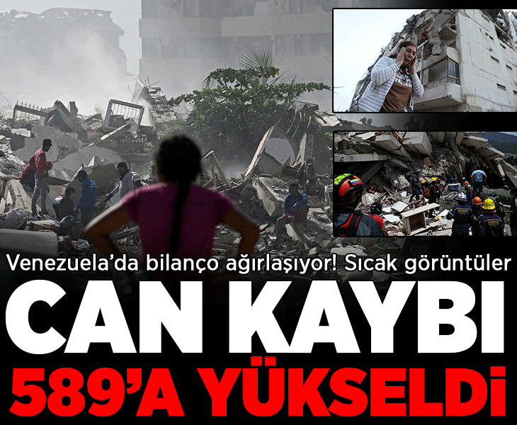 Şiddetli depremlerin yerle bir ettiği Venezuela'da bilanço ağırlaşıyor! Can kaybı yükseldi, bölgede kritik saatler