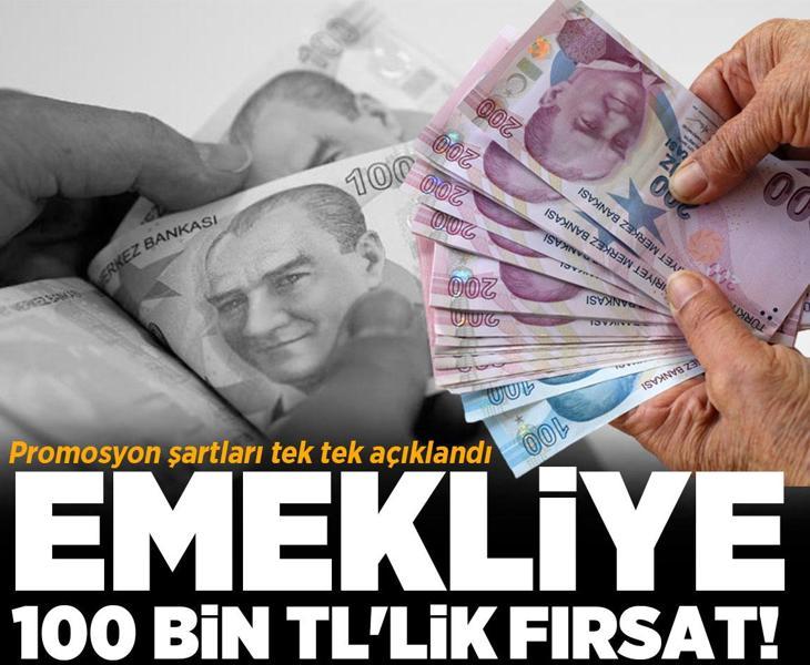 Milyonlarca emekliyi yakından ilgilendiriyor! Promosyonda 100 bin TL'lik fayda