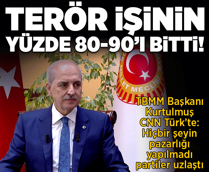 Son dakika... TBMM Başkanı Kurtulmuş'tan CNN Türk'te önemli açıklamalar