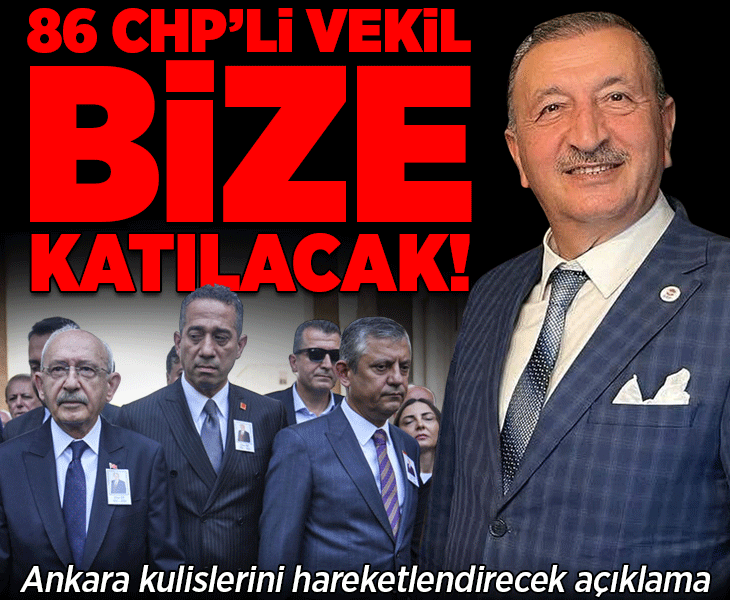 Kulisleri hareketlendiren sözler: CHP'den 86 vekil ile 74 il başkanı bize katılacak