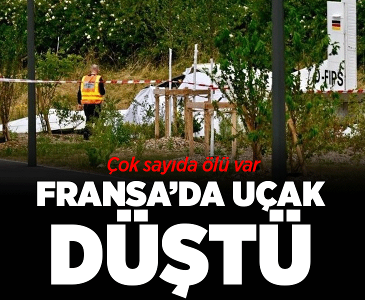 Son dakika... Fransa'da uçak kazası! Çok sayıda ölü var