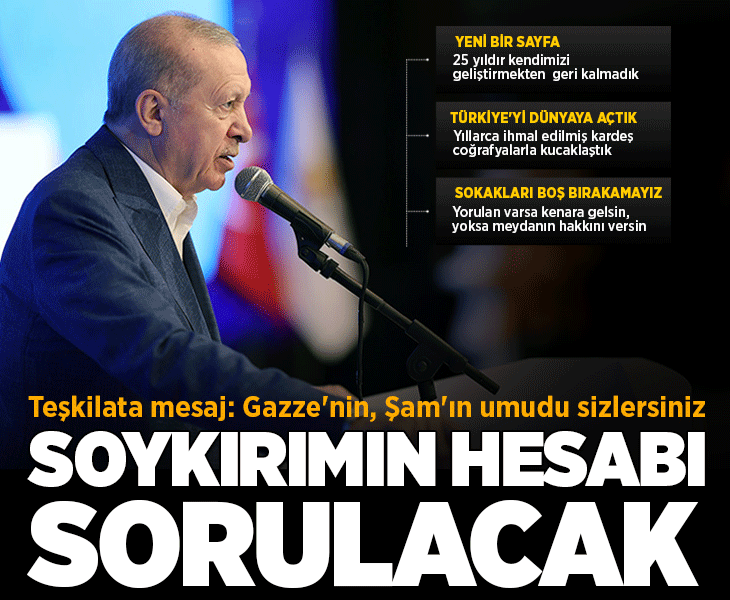 Son dakika... Cumhurbaşkanı Erdoğan'dan önemli açıklamalar
