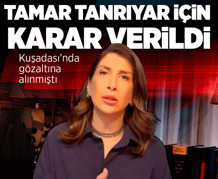 Son dakika... Tamar Tanrıyar gözaltına alındı