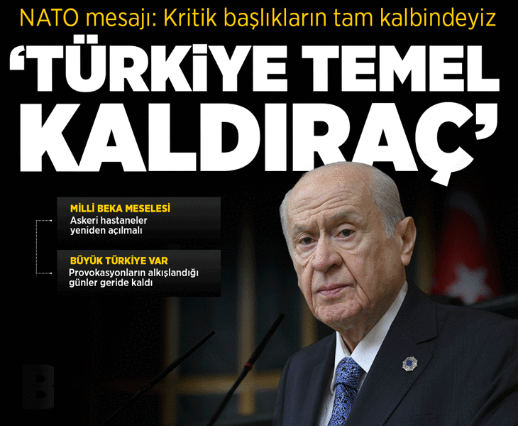 Son dakika.... MHP lideri Bahçeli'den açıklamalar