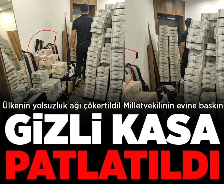 Ülkenin karanlık para ağı çökertildi! Milletvekilinin gizli kasası patlatıldı: '15.5 milyon dolar nakit ve altın'