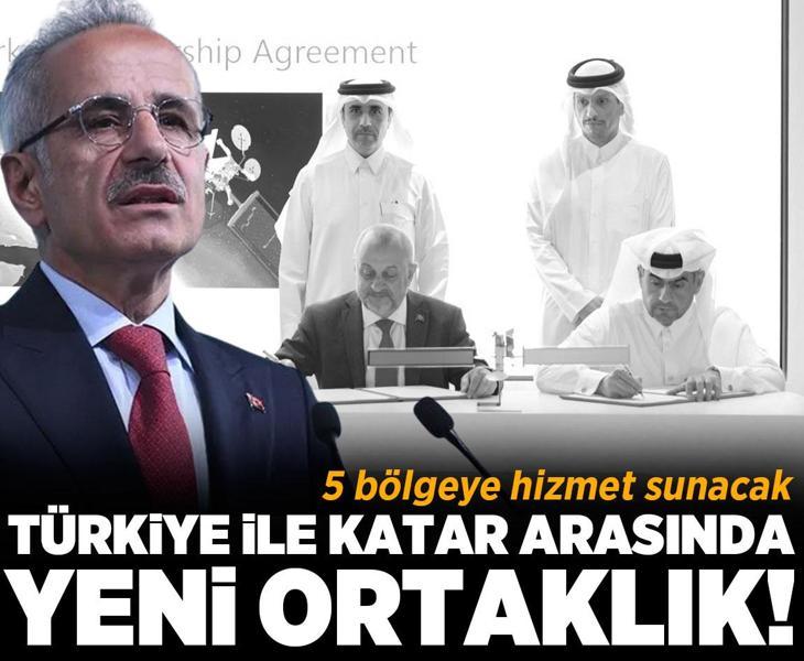 Türkiye ile Katar'dan uzayda ortak uydu hamlesi