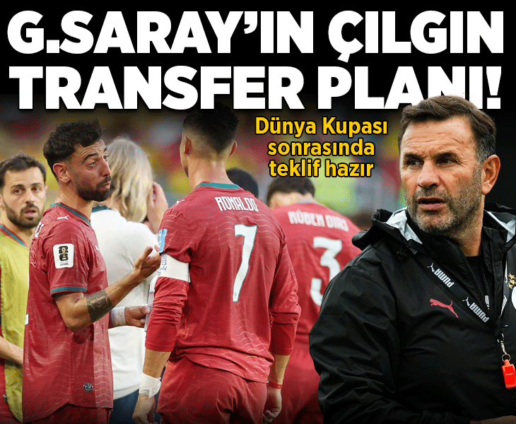 Galatasaray'dan Bruno Fernandes bombası! Dünya Kupası sonrası çılgın transfer planı