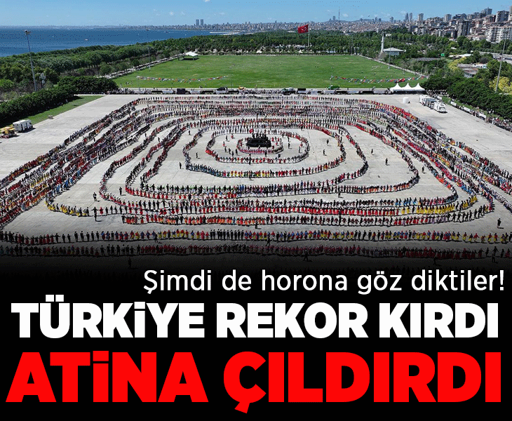 Şimdi de horona göz diktiler! Türkiye rekor kırdı, Yunanistan çıldırdı