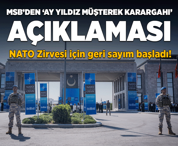 MSB'den 'Ay Yıldız Müşterek Karargâhı' açıklaması!