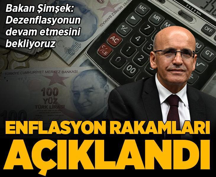 Son dakika: Enflasyon rakamları belli oldu!
