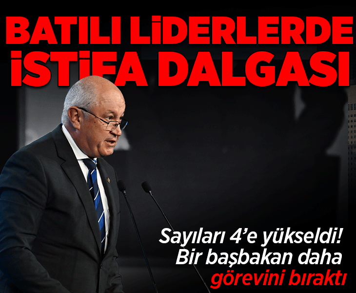 Batılı liderlerde istifa furyası! Avrupa'da bir başbakan daha görevini bıraktı