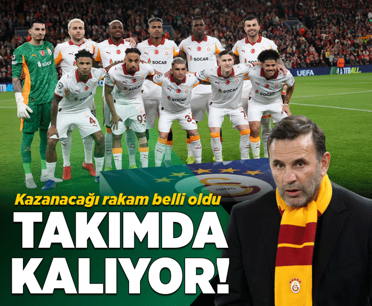 Galatasaraylı yıldız takımda kalıyor!