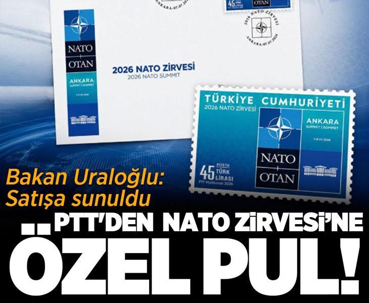 PTT'den 2026 NATO zirvesi için özel pul