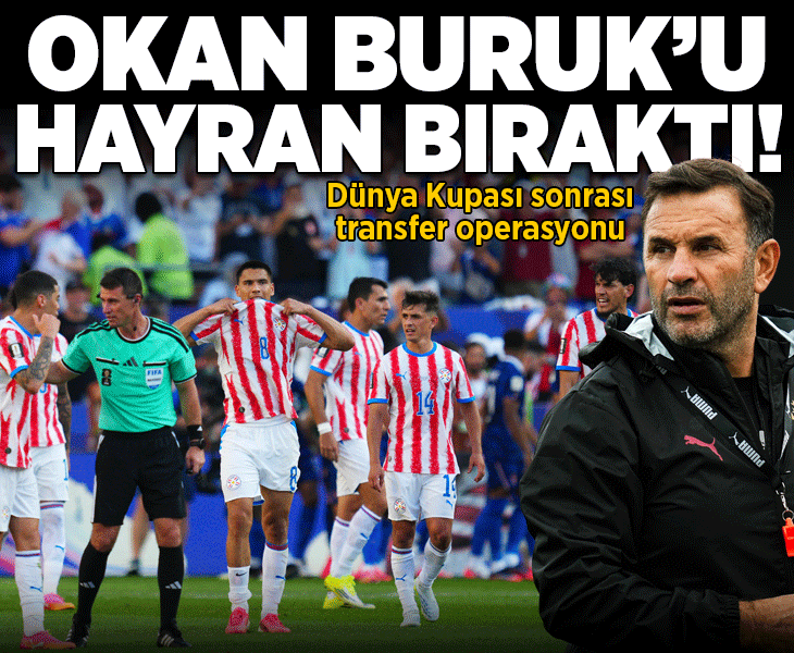 Galatasaray'dan transferde 2 bomba birden! Dünya Kupası'nda Okan Buruk'u hayran bıraktı